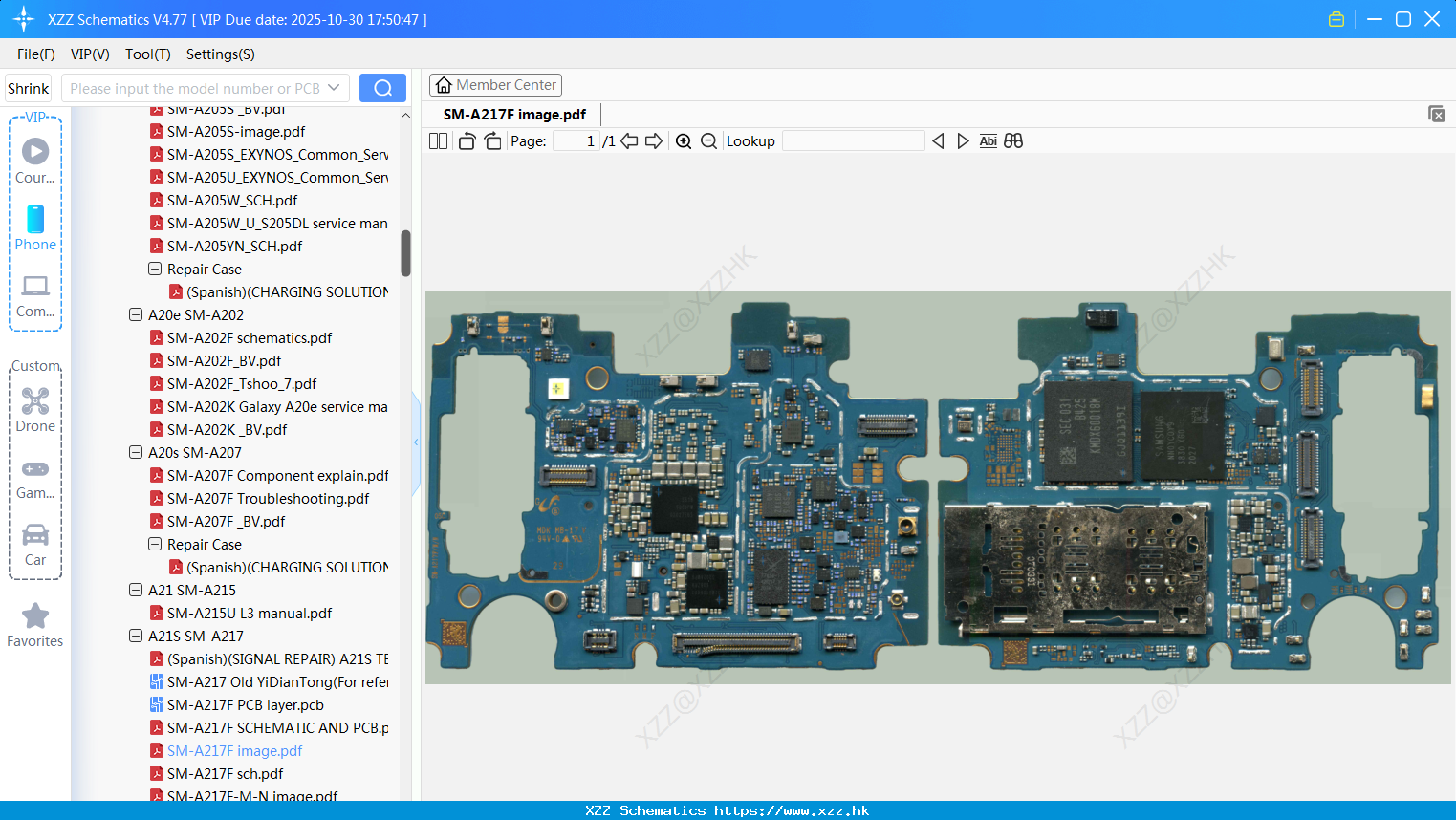 Samsung SM-A217F Image